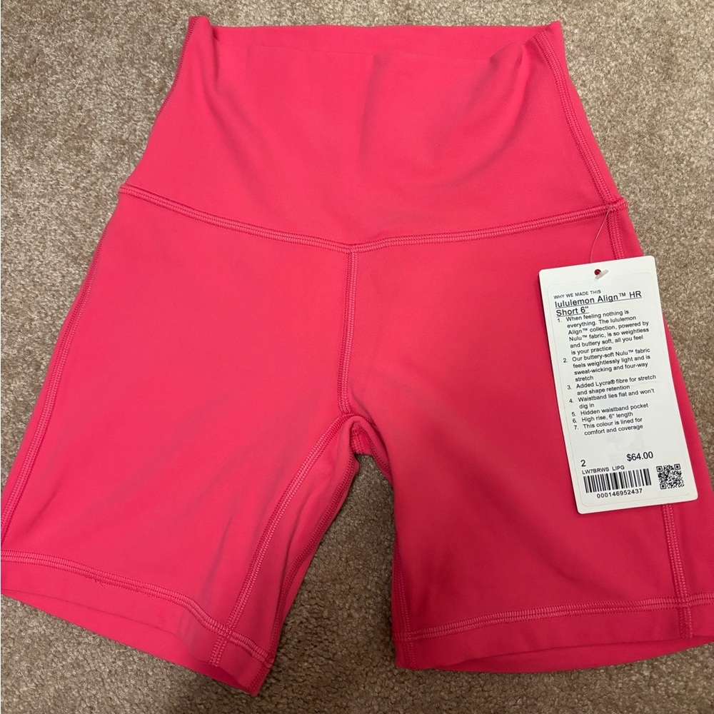 Lululemon align biker shorts